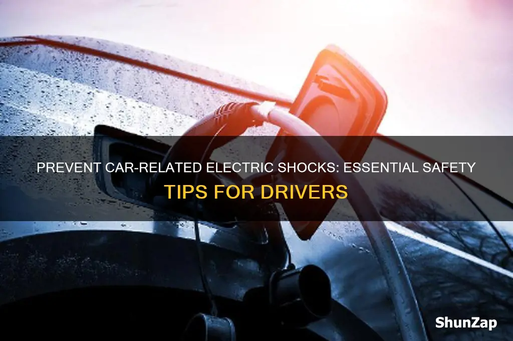 how to avoid electric shock from car