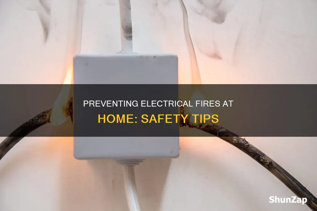 how to avoid electrical fires at home