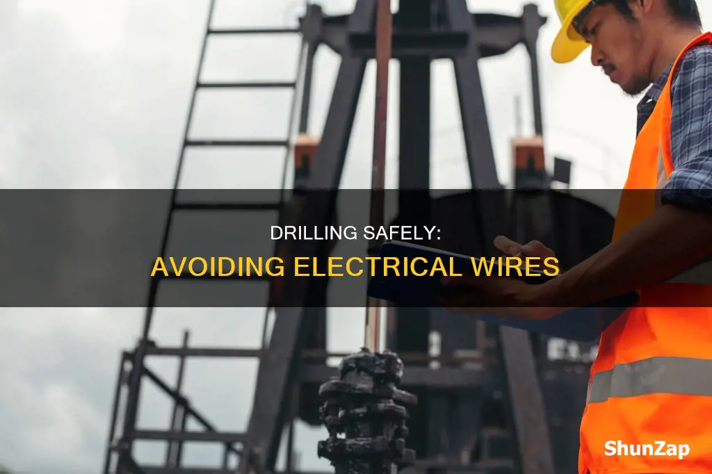 how to avoid electrical wiring when drilling