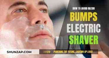 Avoid Razor Bumps: Electric Shaver Tips