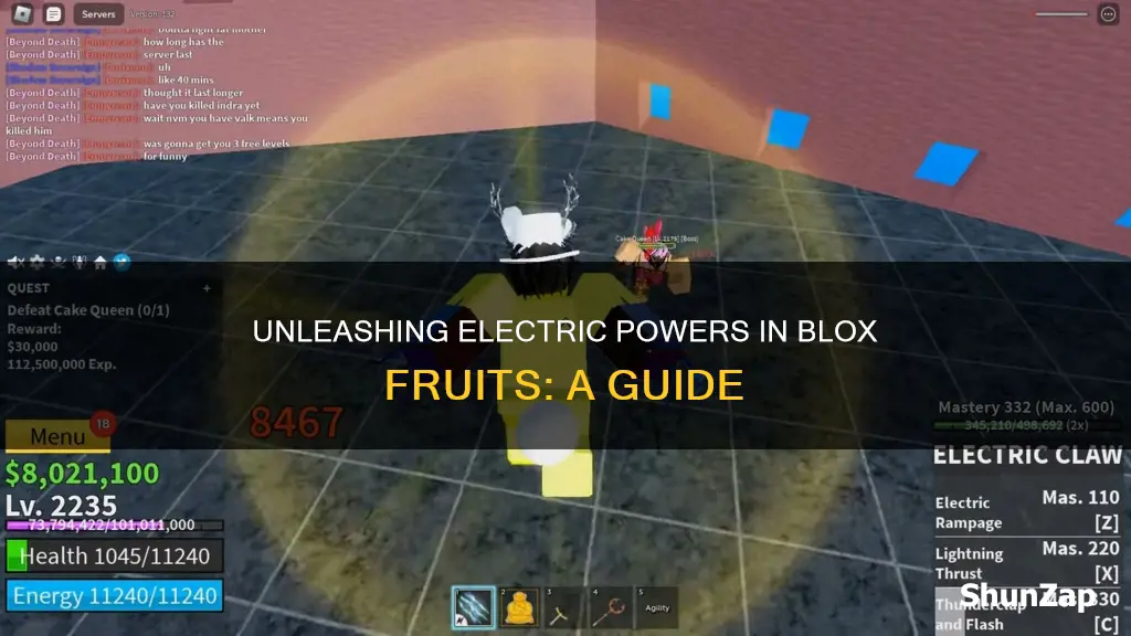 how to awaken electric in blox fruits