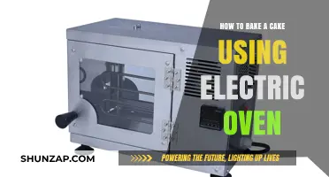 Easy Electric Oven Cake Baking: A Step-by-Step Guide