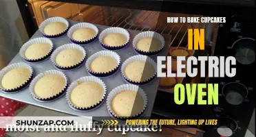 Baking Cupcakes in an Electric Oven: A Step-by-Step Guide