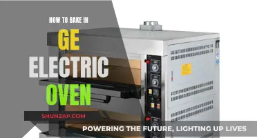 Baking with a GE Electric Oven: Tips and Tricks