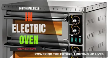 Baking Pizza: Electric Oven Style