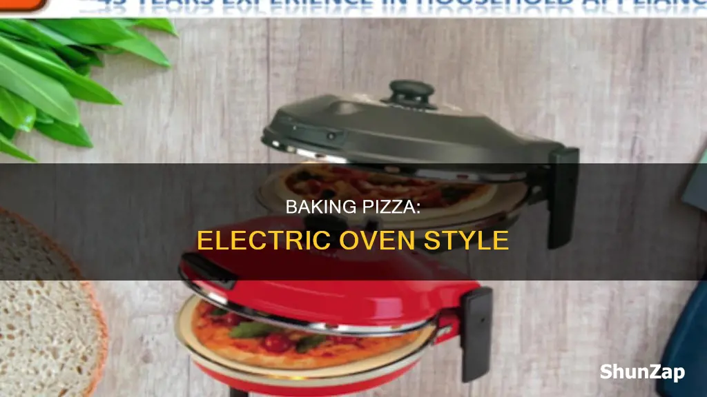 how to bake pizza in electric oven