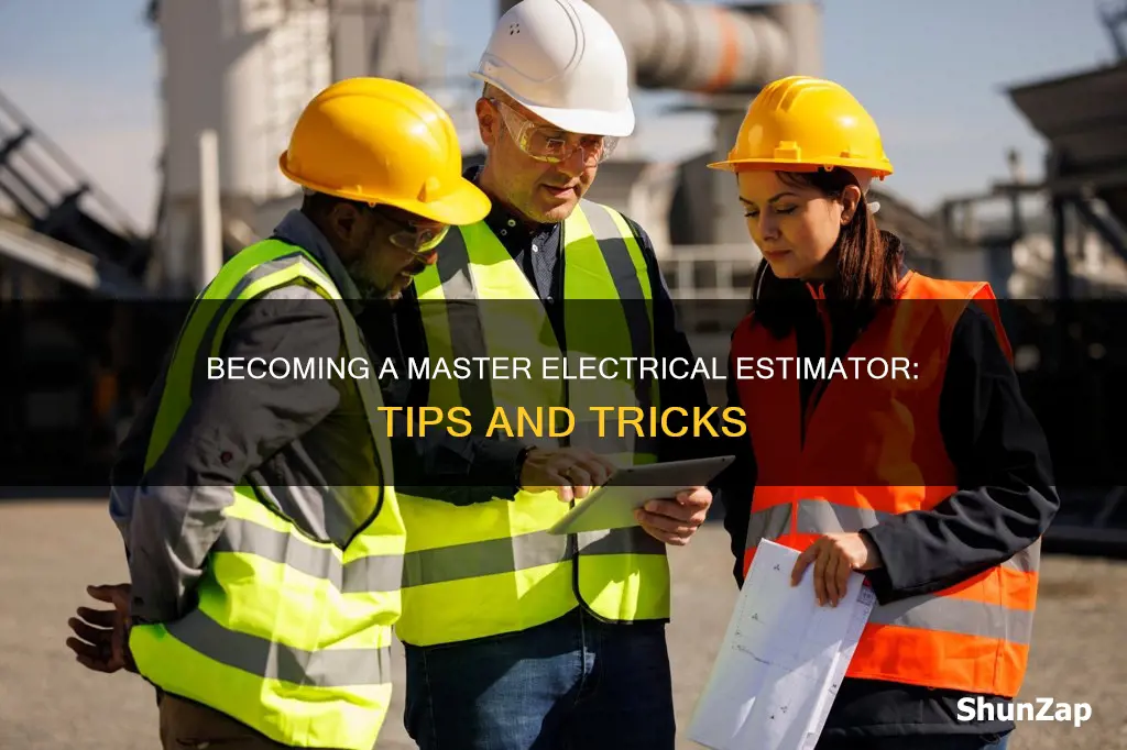 how to be a better electrical estimator