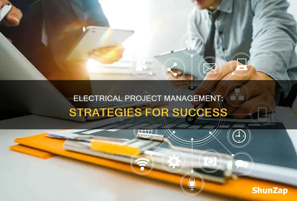how to be a electrical project manager