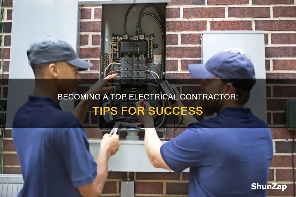how to be a successful electrical contractor