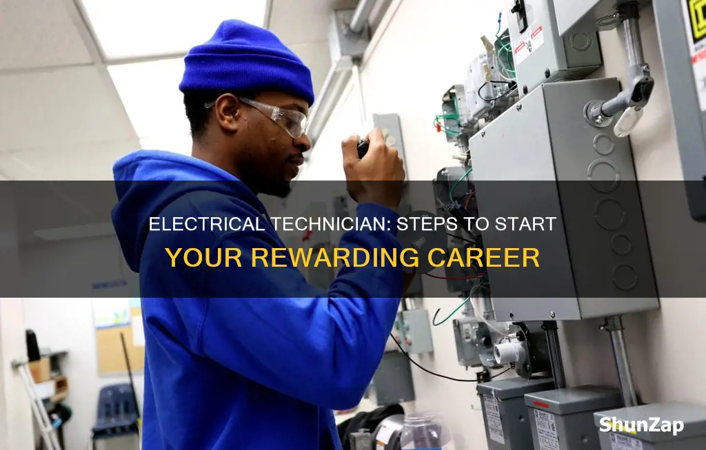 how to be come a electrical technician