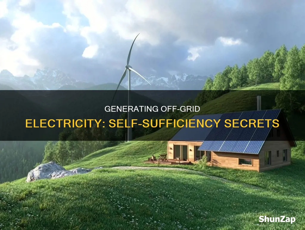 how to be self sufficient with electricity