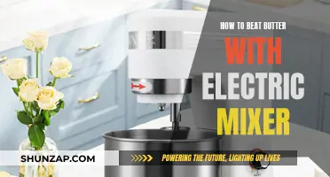 Beating Butter: Electric Mixer Techniques for Best Results