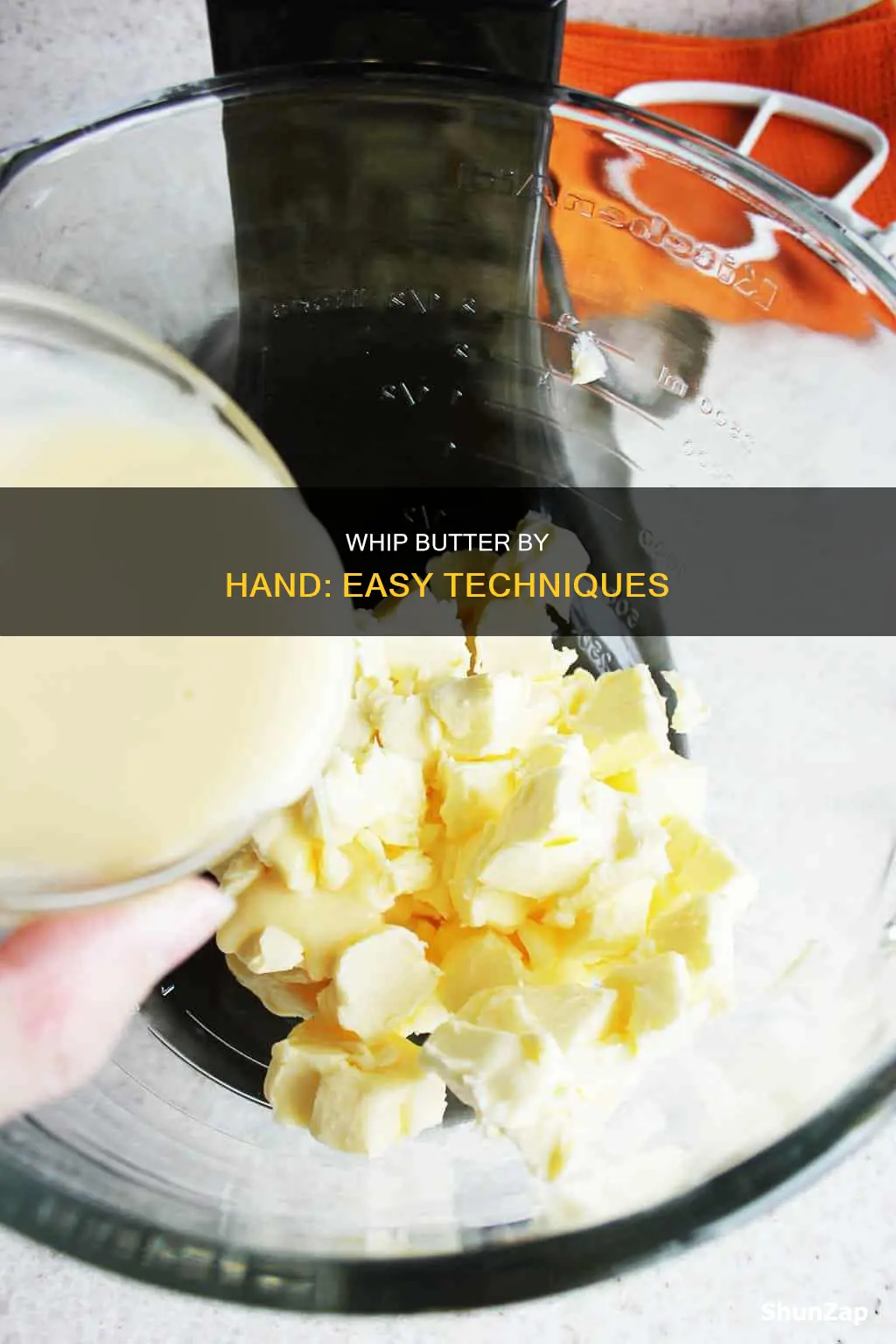 how to beat butter without electric beater