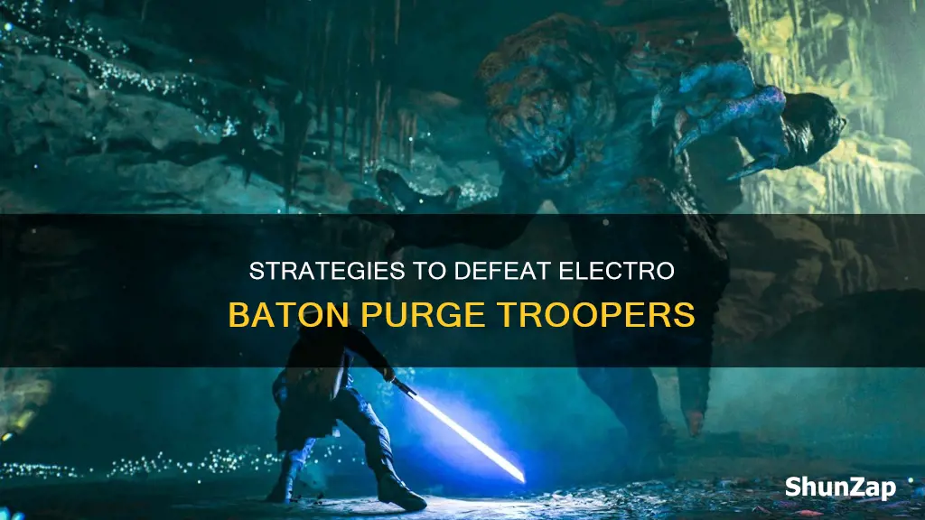 how to beat electro baton purge trooper