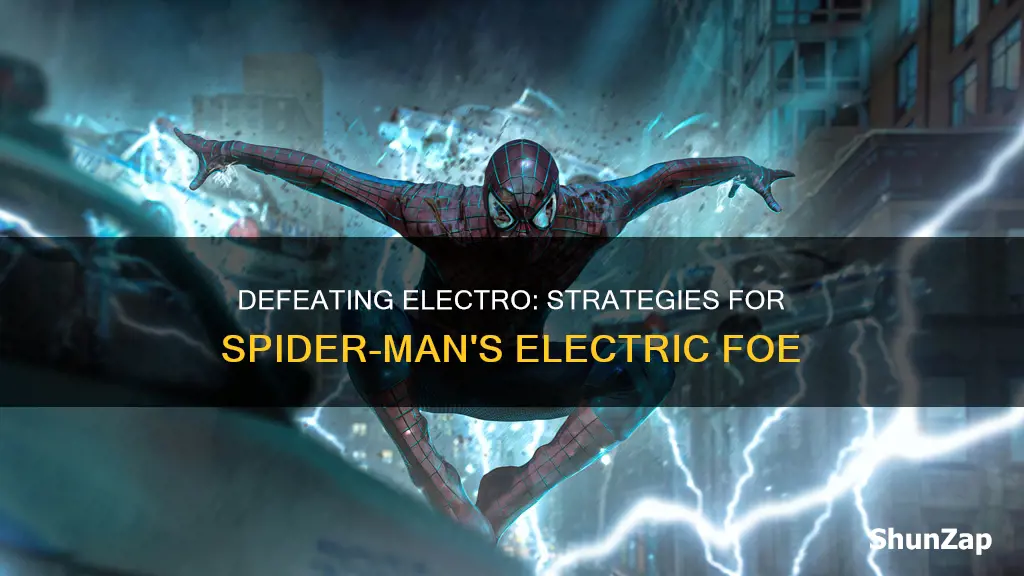 how to beat electro in spider man