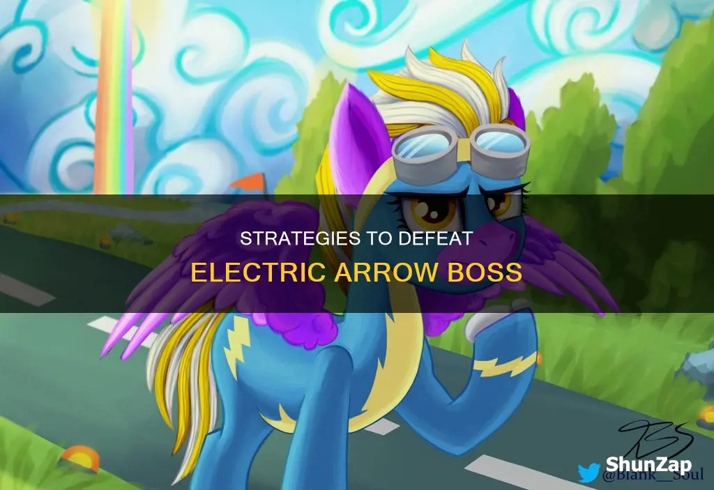 how to beat the electric arrow boss