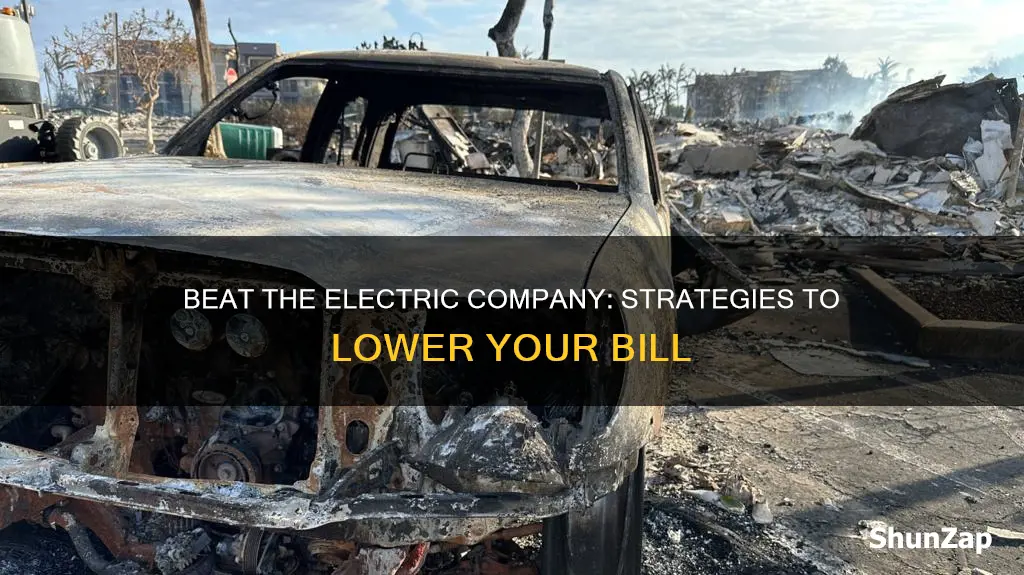 how to beat the electric company