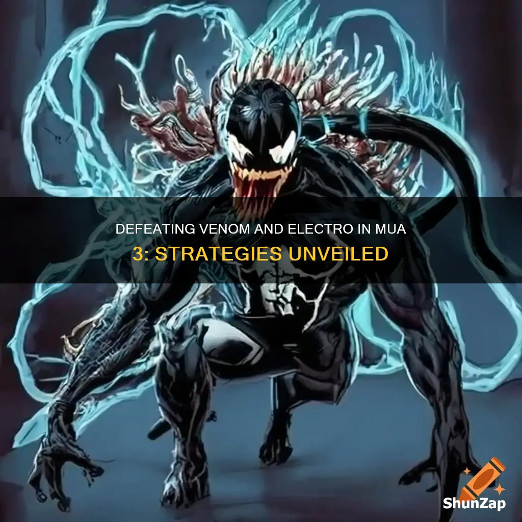 how to beat venom and electro mua3