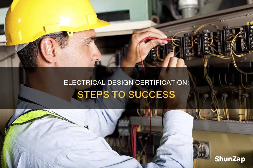 how to become a certified electrical designer