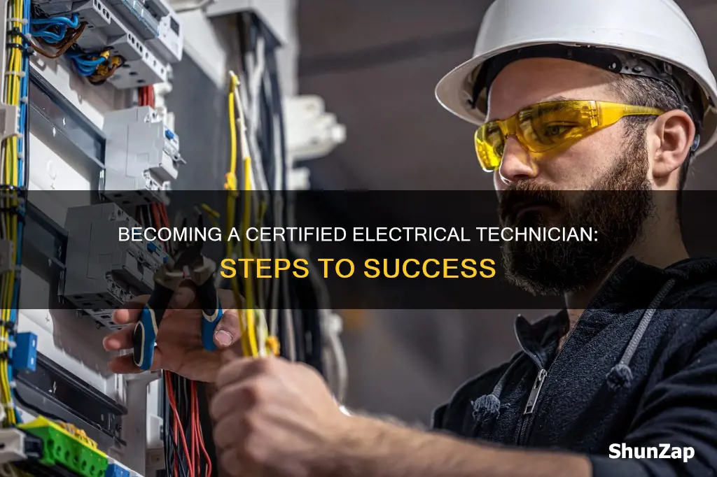 how to become a certified electrical technician