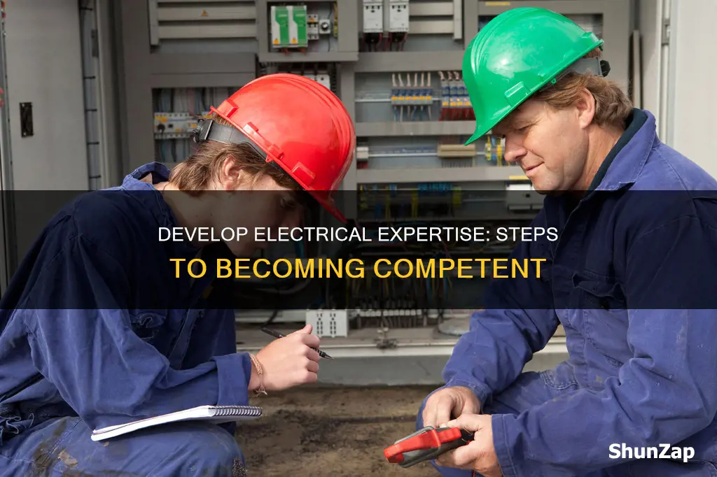 how to become a competent person electrical