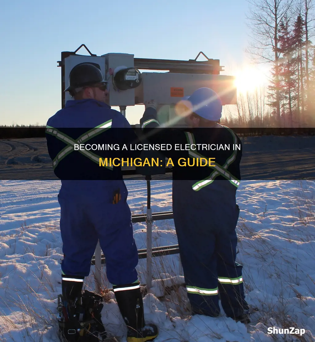 how to become a licensed electrical company in michigan
