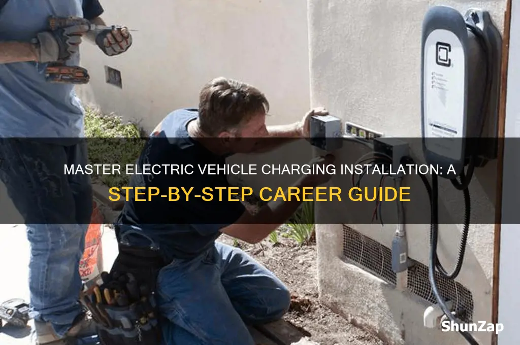 how to become an electric car charger installer