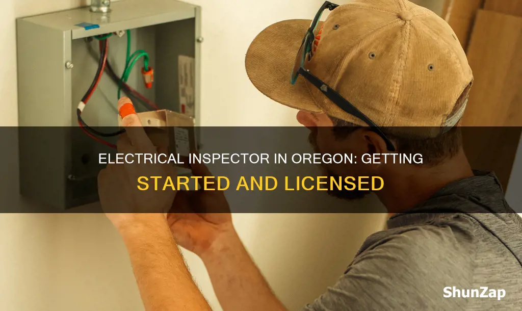 how to become an electrical inspector oregon