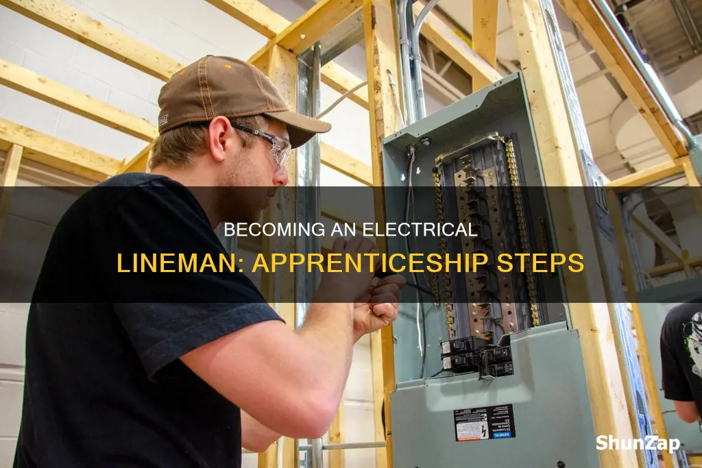 how to become an electrical lineman apprentice