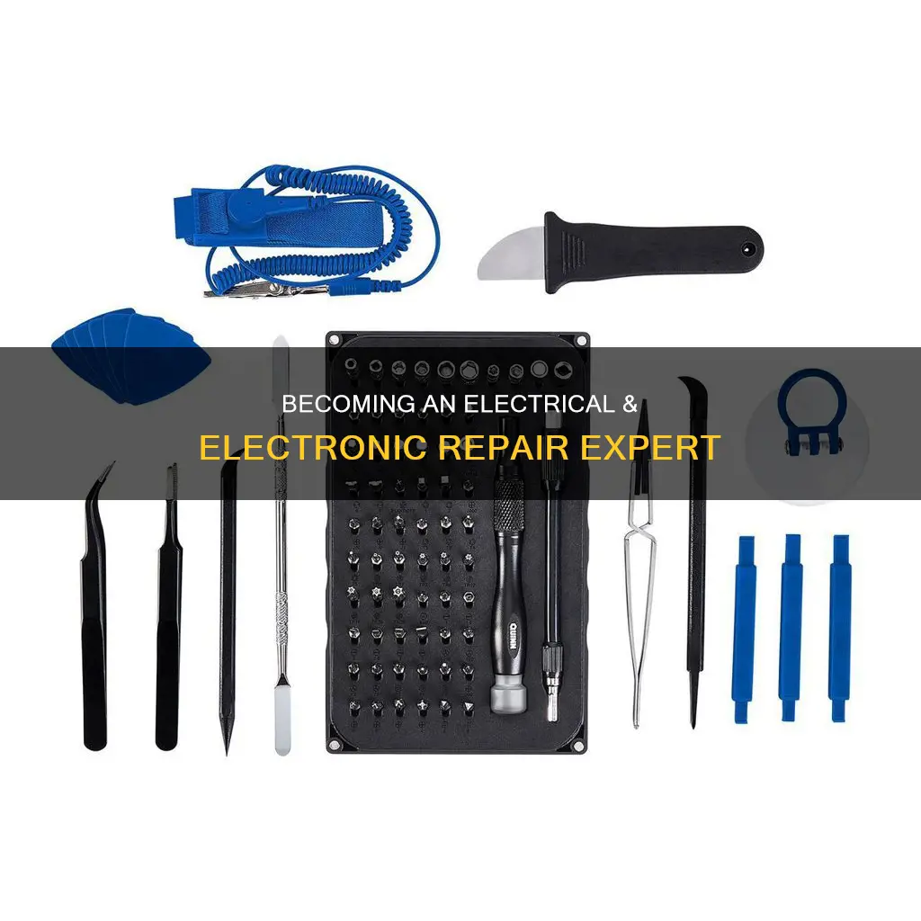 how to become electrical and relectronic repairer