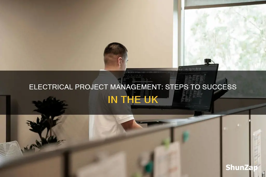 how to become electrical project manager uk