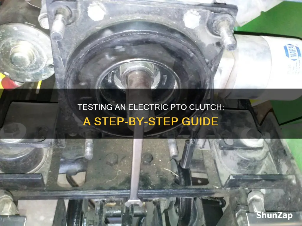 how to bench test electric pto clutch