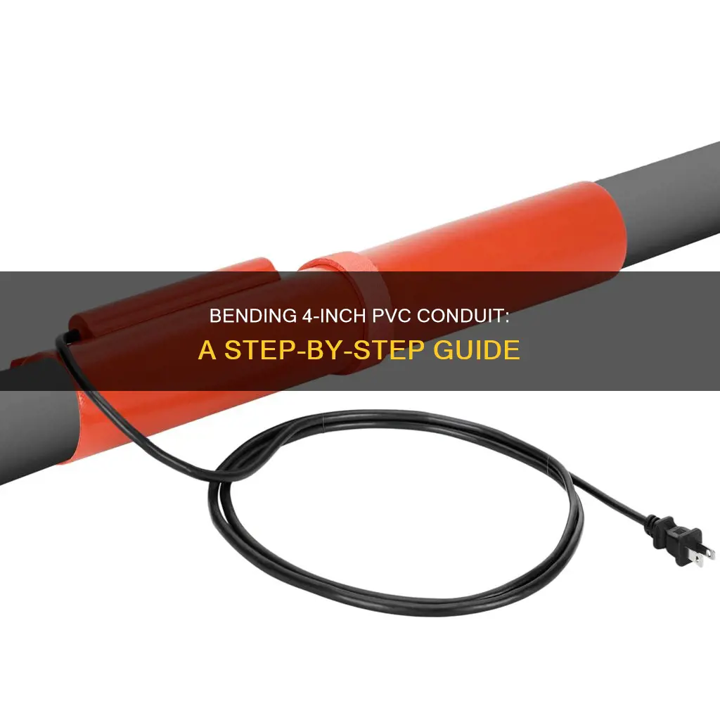how to bend 4 pvc electrical conduit