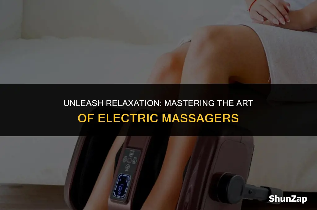 how to best use electric massagers