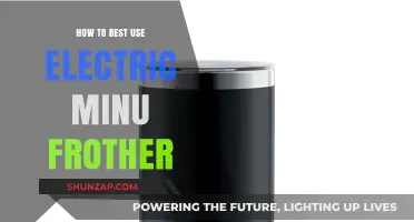 Effortless Frothing: Mastering the Electric Milk Frother for Barista-Quality Drinks