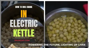 Boiling Chana in an Electric Kettle: Quick, Easy Steps
