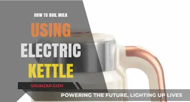 Effortless Milk Boiling: Mastering the Electric Kettle Technique