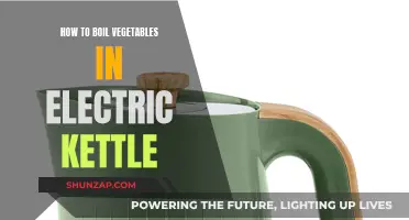 Boiling Veggies in an Electric Kettle: Quick, Easy Steps