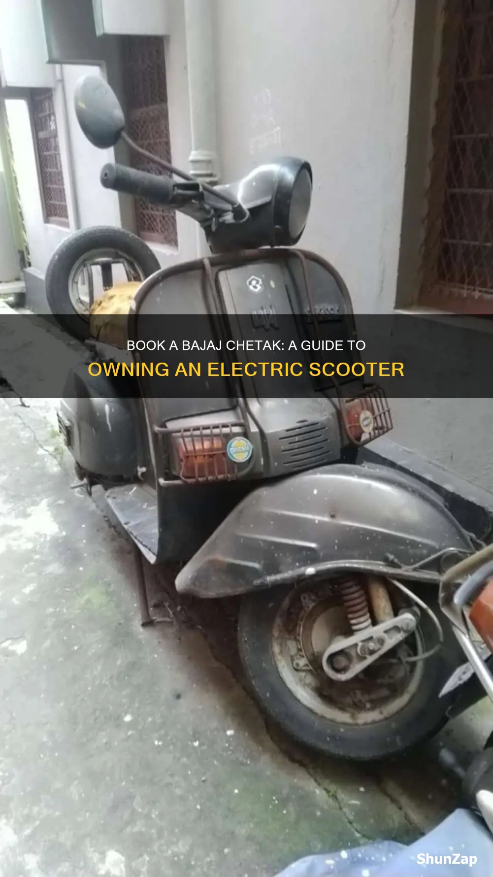 how to book bajaj chetak electric scooter