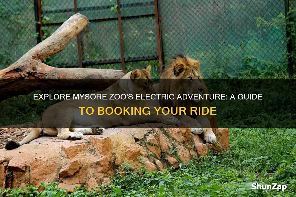 how to book electric vehicle in mysore zoo