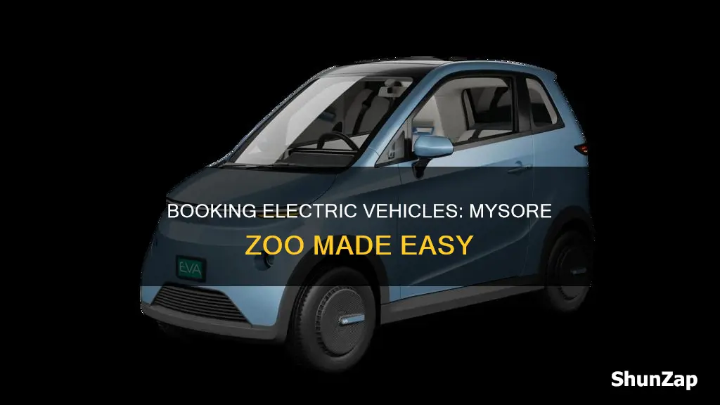 how to book electric vehicle in mysore zoo