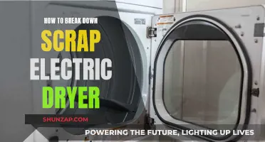 Breaking Down an Old Electric Dryer: A Step-by-Step Guide
