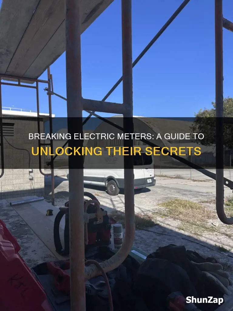 how to break into an electric metr