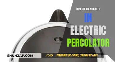Brewing Coffee with an Electric Percolator: A Step-by-Step Guide
