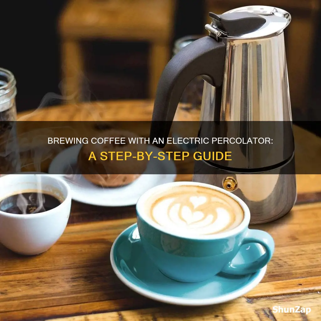 how to brew coffee in electric percolator