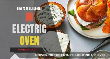 Broiling Burgers: Electric Oven Style