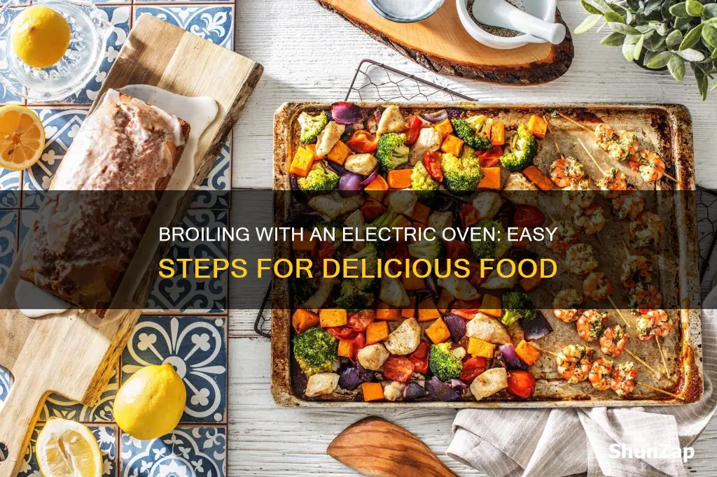 how to broil food in electric oven