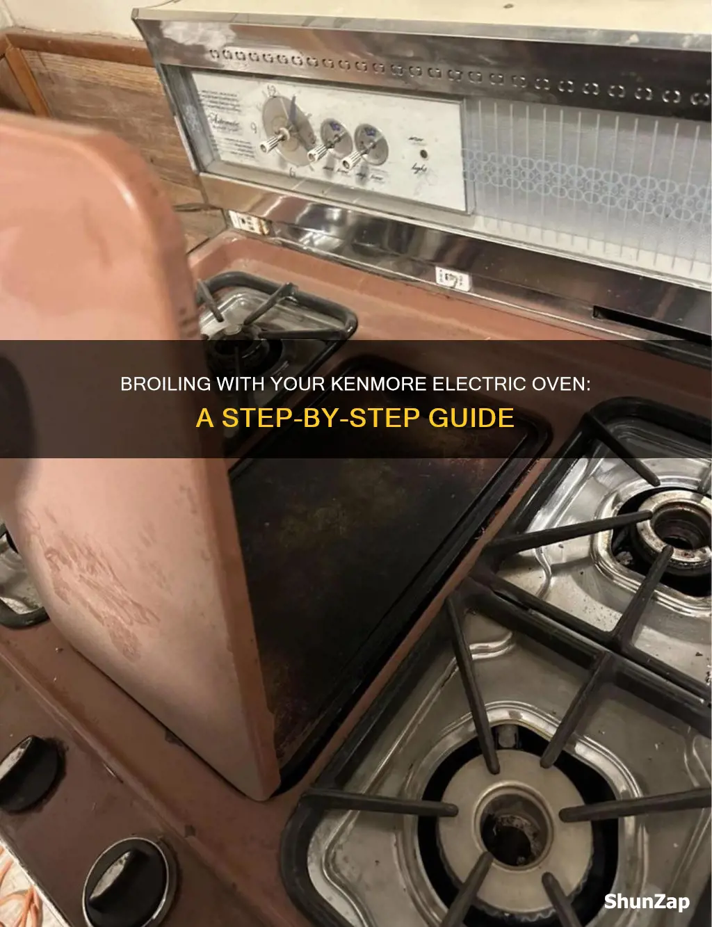 how to broil in kenmore electric oven