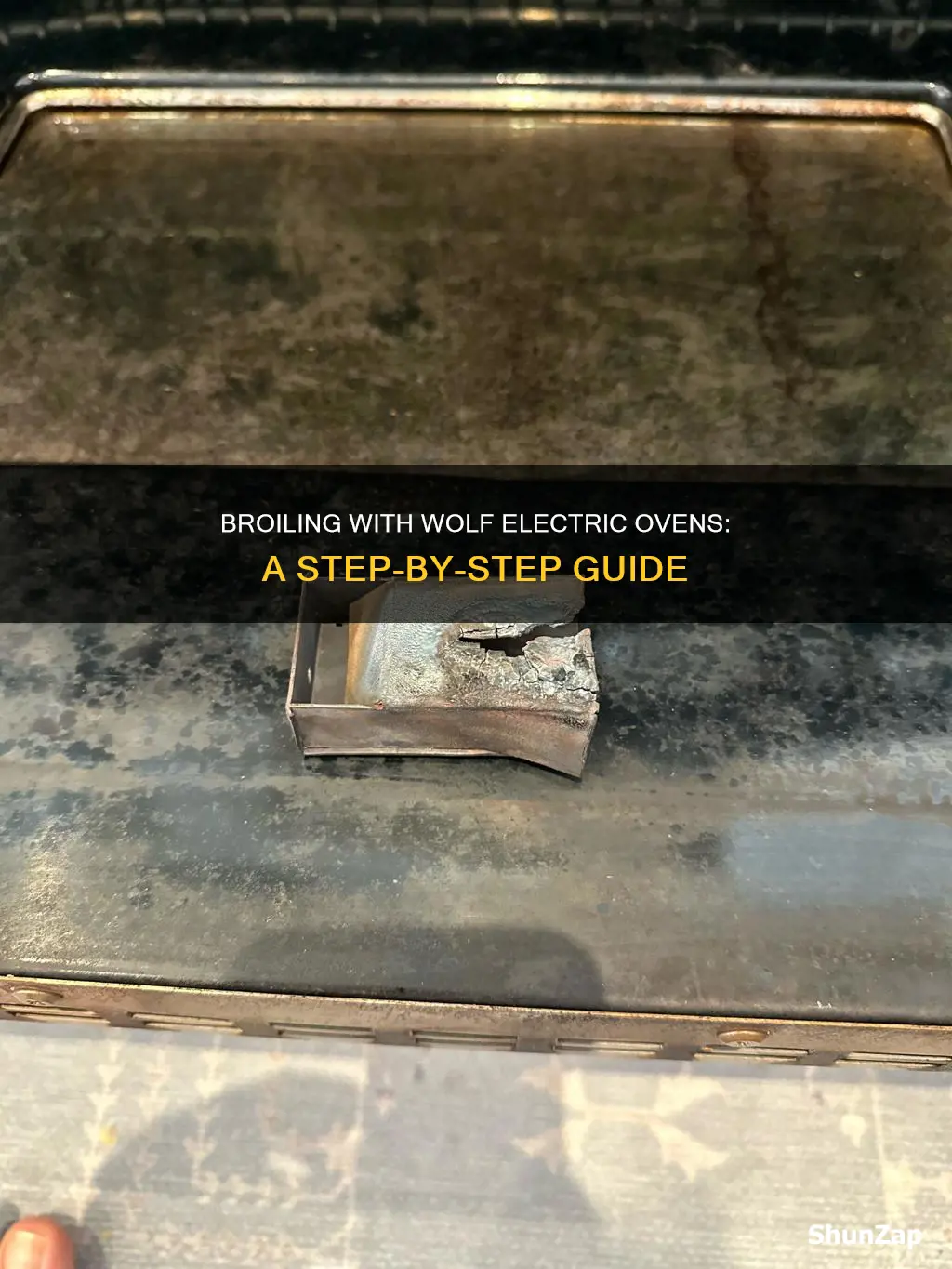 how to broil in wolf electric oven