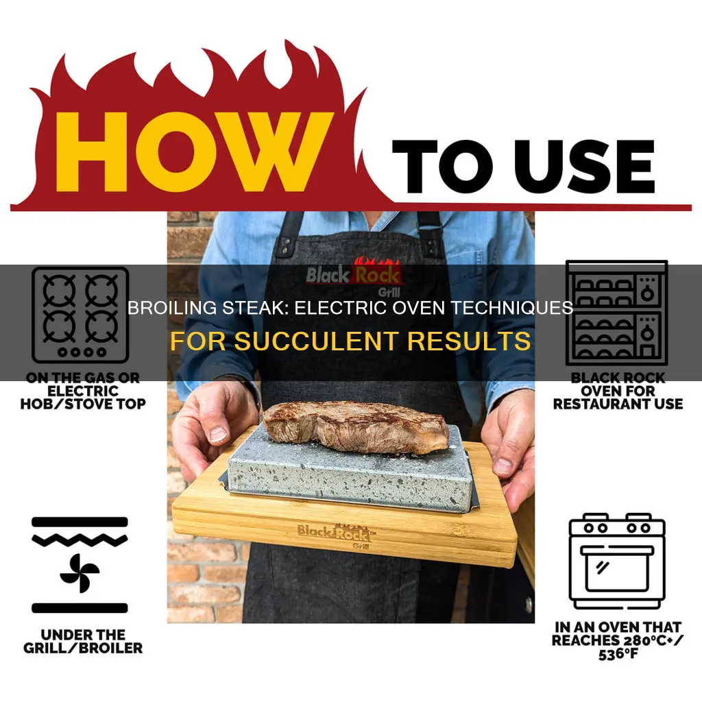 how to broil steak in electric oven
